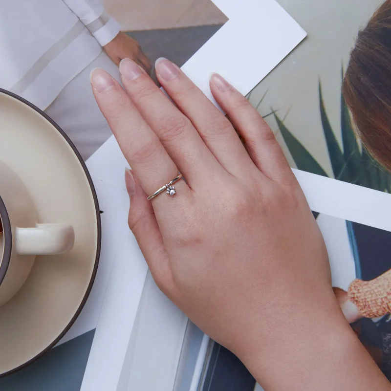 (slika za) Obroč za pasje tačke v stilu Pandora - SCR892 - Ogled 6