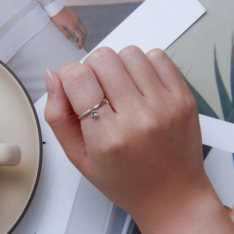 (slika za) Obroč za pasje tačke v stilu Pandora - SCR892 - Ogled 7