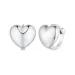 Obročasti uhani v obliki srca v slogu Pandora - BSE905