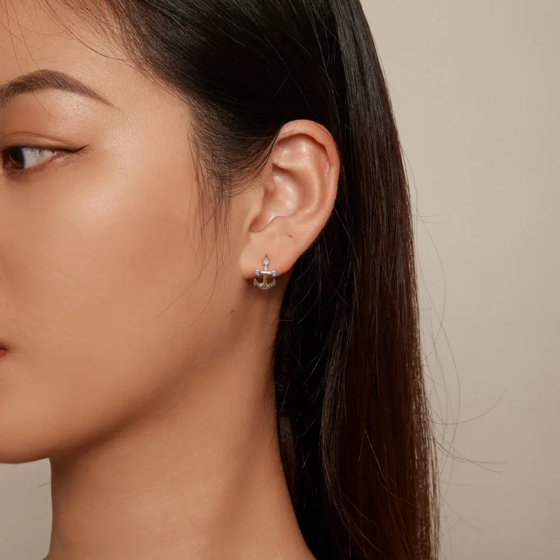 (slika za) Obročasti uhani v slogu Pandora - SCE1619 - Ogled 6