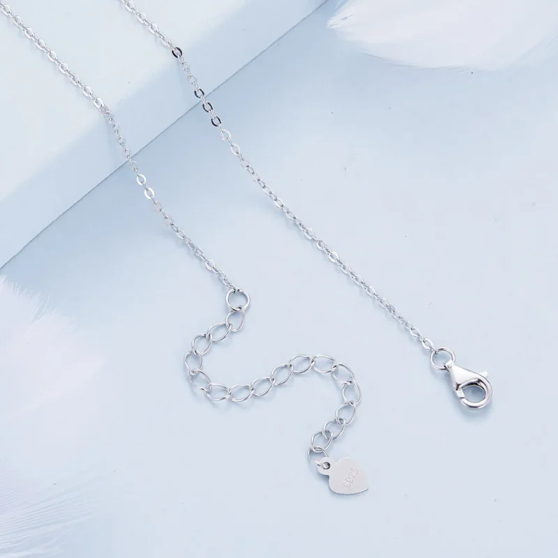 (slika za) Ogrlica s čebelo in marjetico v slogu Pandora - BSN356 - Ogled 4