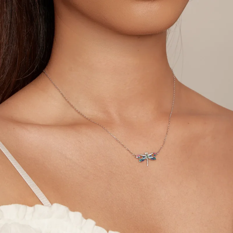 (slika za) Ogrlica z kačjimi pastirji v slogu Pandora - BSN348 - Ogled 5