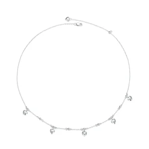 (slika za) Ogrlica z resicami v obliki srca Pandora Style - BSN359