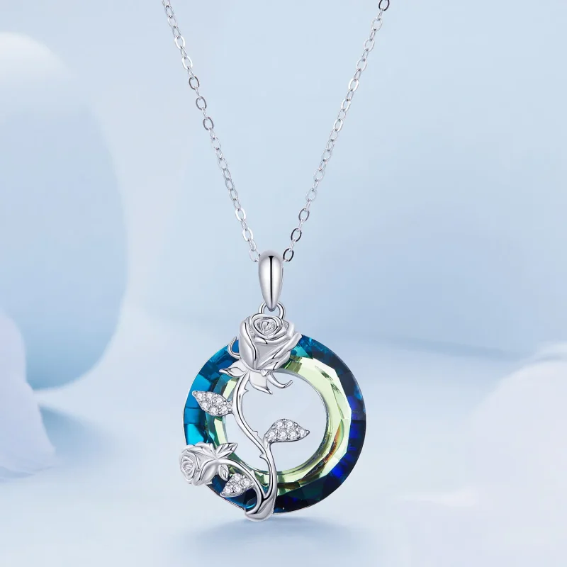 (slika za) Ogrlica z vrtnico z angelskim prstanom Pandora - BSN313 - Ogled 3