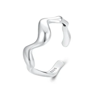 (slika za) Pandora stilski prstan z valovi - SCR954