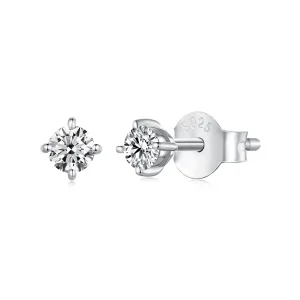 (slika za) Pandora Style 0,1Ct moissanite uhani z zatiči (dva certifikata) - MSE038