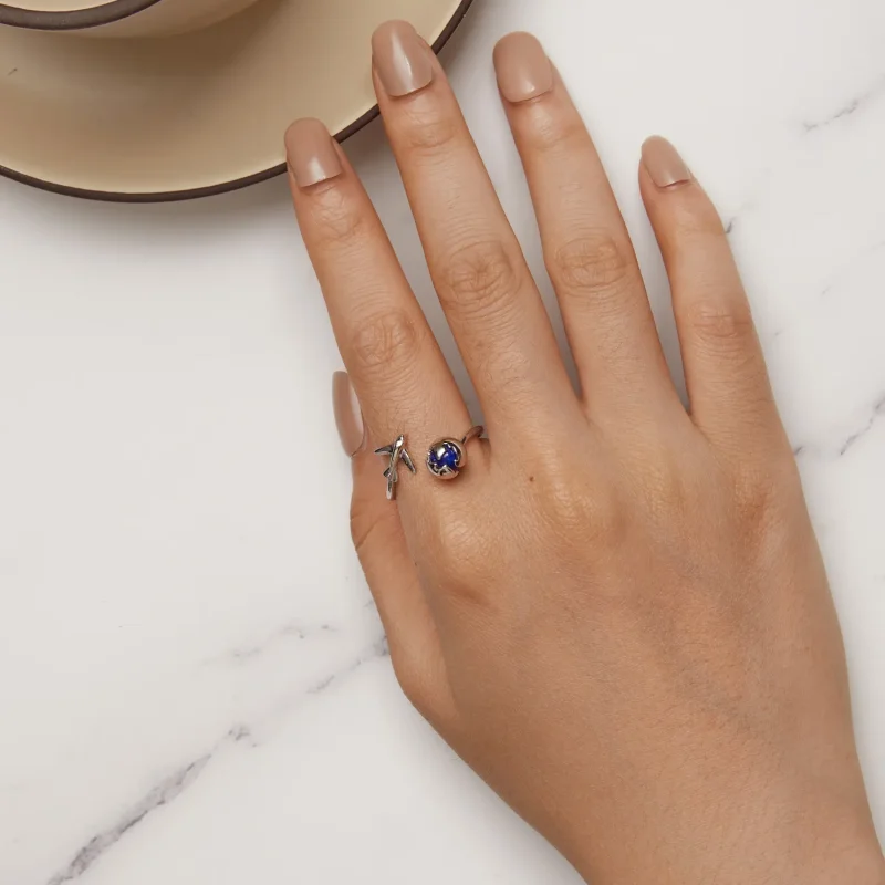 (slika za) Pandora Style Around The World Open Ring - SCR959-E - Ogled 5