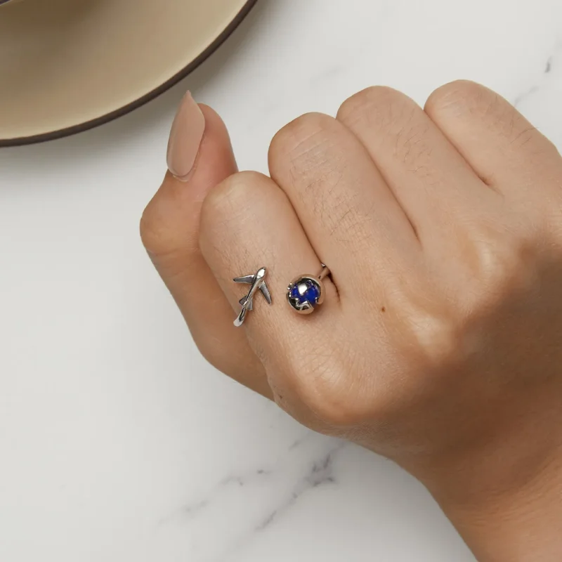 (slika za) Pandora Style Around The World Open Ring - SCR959-E - Ogled 6