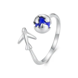 (slika za) Pandora Style Around The World Open Ring - SCR959-E
