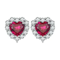 Pandora Style Circon Love Studs uhani - SCE1577