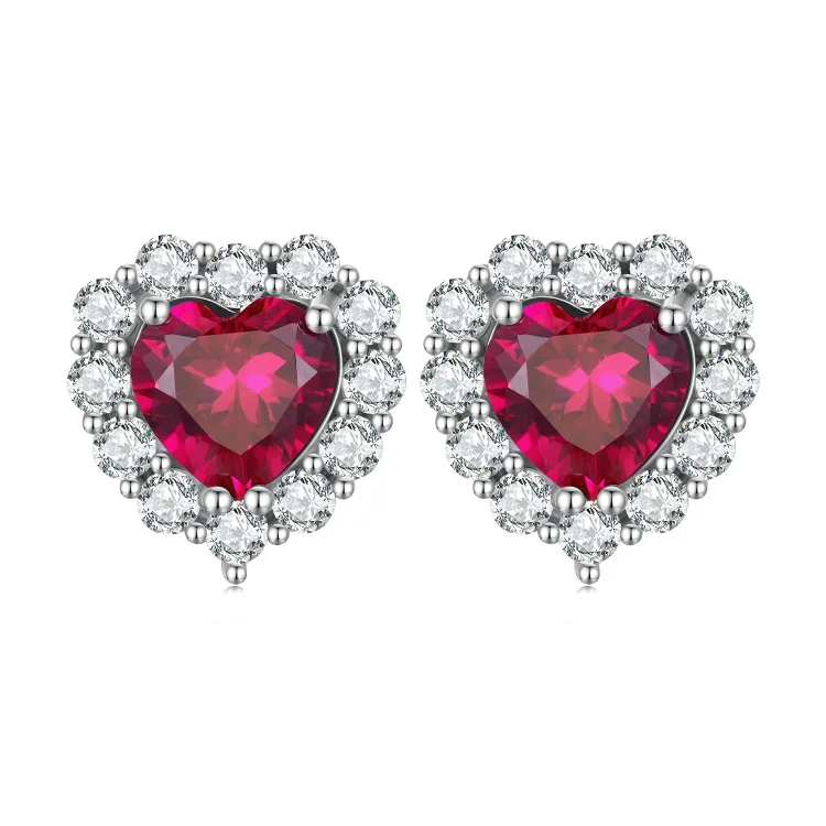 Pandora Style Circon Love Studs uhani - SCE1577