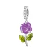 Pandora Style Crystal Rose Viseča - BSC824-VT