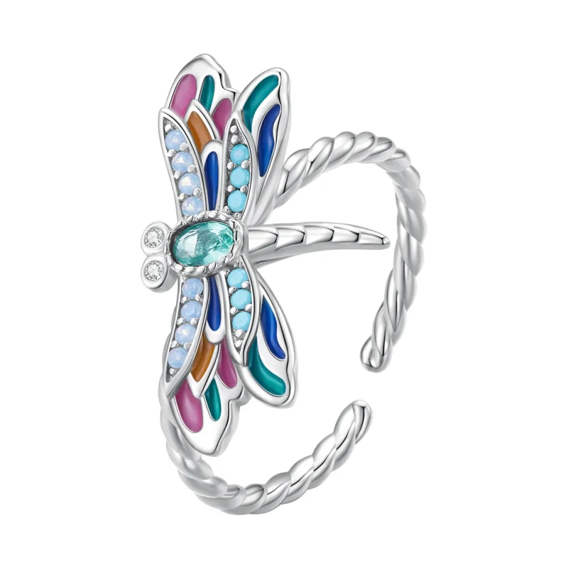 (slika za) Pandora Style Dragonflyring - BSR385 - Slika izdelka