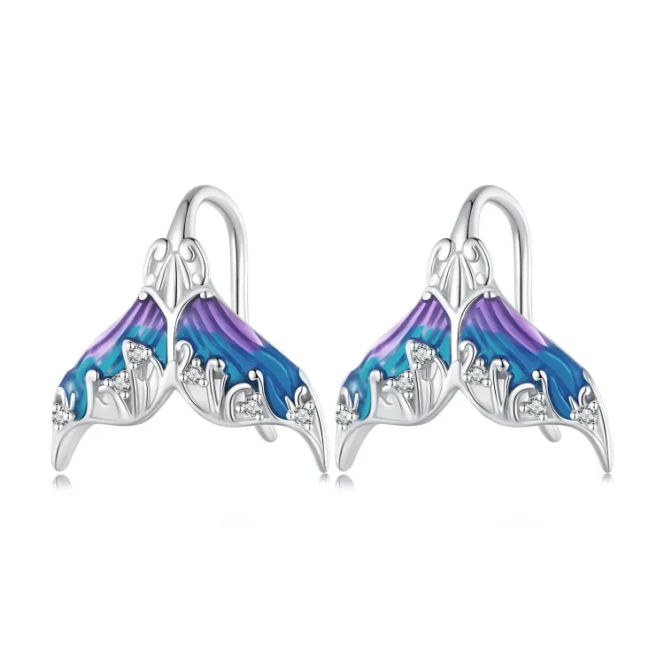 Pandora Style Dreamman uhani z repom sirene - BSE921