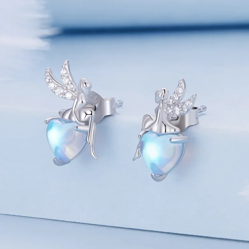 (slika za) Pandora Style Elf Studs Uhani - BSE796 - Ogled 2
