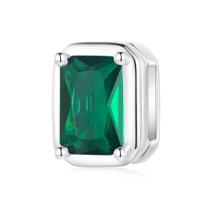 Pandora Style Emerald Clip - BSX005 (slika za) Pandora Style Emerald Clip - BSX005