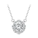 Pandora Style Exquisite Moissanite ogrlica (en certifikat) - MSN011