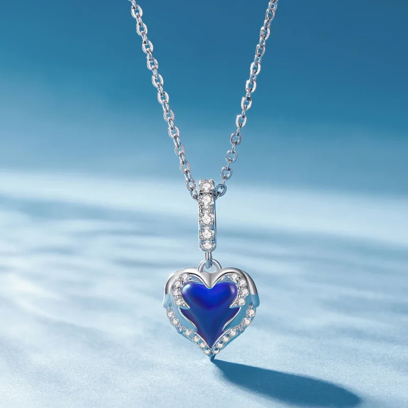 (slika za) Pandora Style Guardian Heart Dangle - BSC900 - Ogled 2