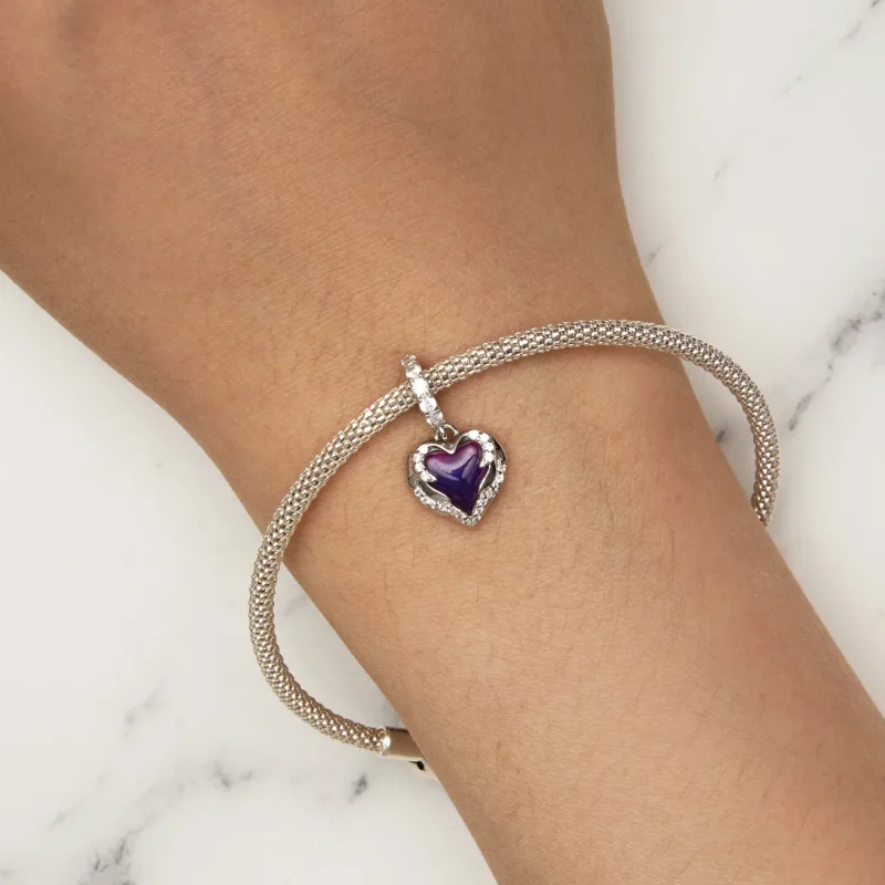 (slika za) Pandora Style Guardian Heart Dangle - BSC900 - Ogled 8