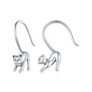 (slika za) Pandora Style Kitten Earrings Stud Earrings - SCE1618