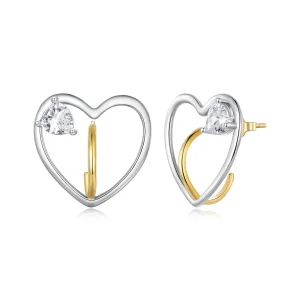 (slika za) Pandora Style Love Studs uhani - BSE888