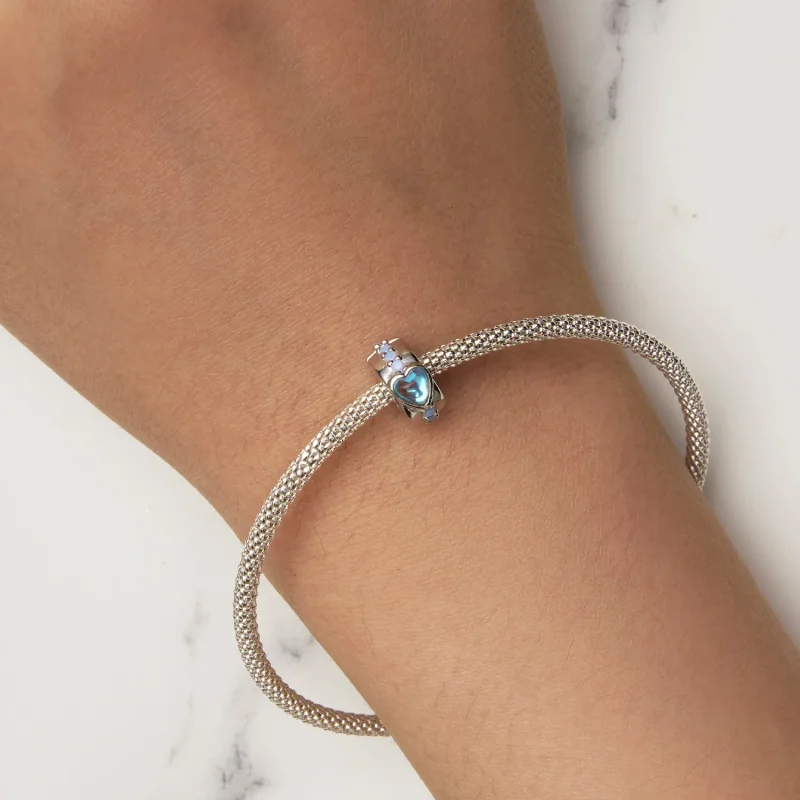 (slika za) Pandora Style Magic Heart Sponka - SCC2537 - Ogled 6