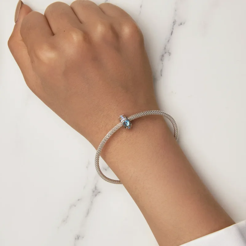 (slika za) Pandora Style Magic Heart Sponka - SCC2537 - Ogled 7
