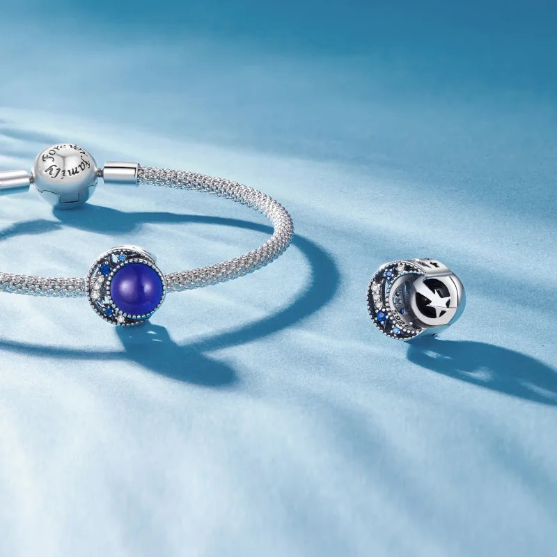 (slika za) Pandora Style Moon Mood Stone Obesek - SCC2558 - Ogled 5