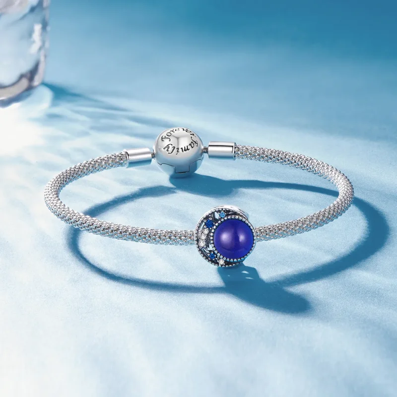 (slika za) Pandora Style Moon Mood Stone Obesek - SCC2558 - Ogled 6