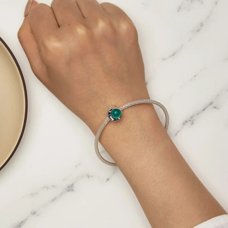 (slika za) Pandora Style Moon Mood Stone Obesek - SCC2558 - Ogled 7