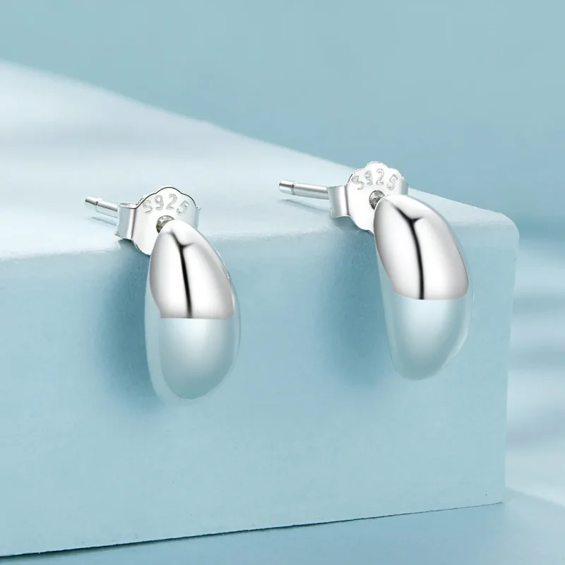 (slika za) Pandora Style Moon Studs Uhani - SCE1632 - Ogled 2