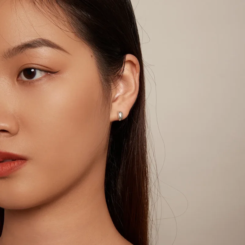(slika za) Pandora Style Moon Studs Uhani - SCE1632 - Ogled 7