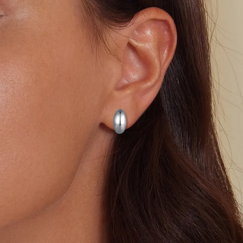 (slika za) Pandora Style Moon Studs Uhani - SCE1632 - Ogled 9