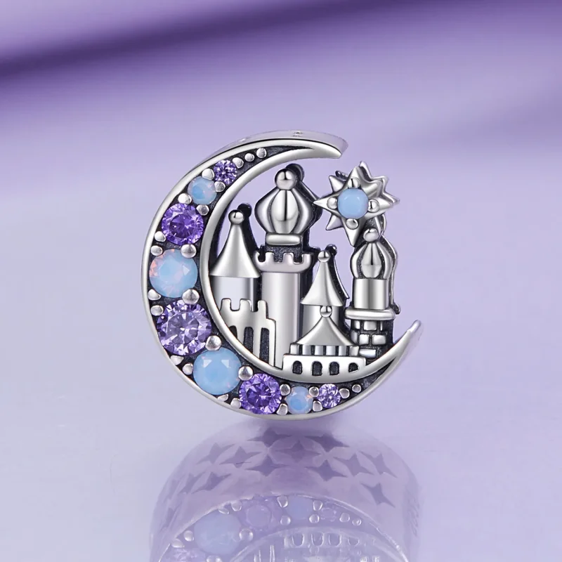 (slika za) Pandora Style Moonlight Castle Charm - BSC892 - Ogled 2