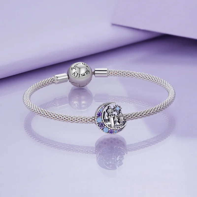 (slika za) Pandora Style Moonlight Castle Charm - BSC892 - Ogled 5