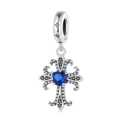 Pandora Style Retro Cross Viseči - SCC2643