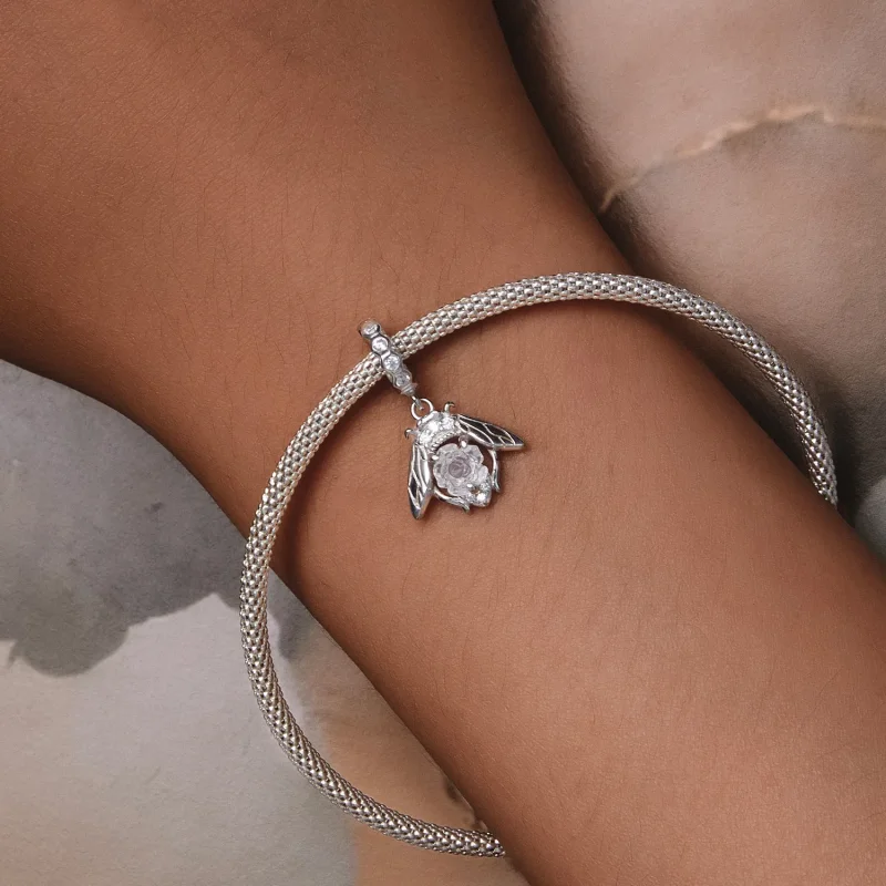 (slika za) Pandora Style Sensitive Bee Viseča vrtnica - SCC2598 - Ogled 9