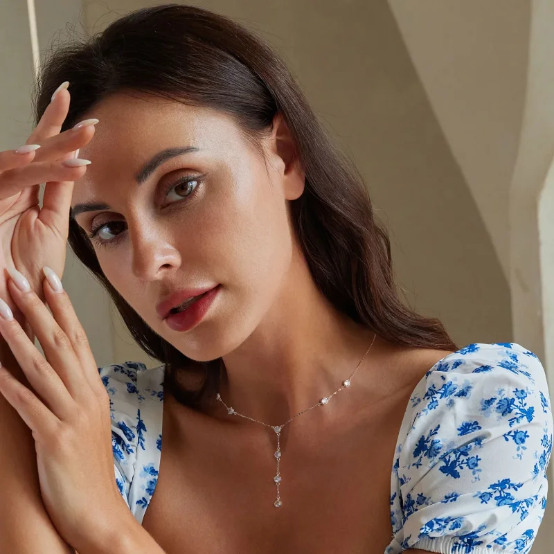 (slika za) Pandora Style Shine Y ogrlica - BSN361 - Ogled 5