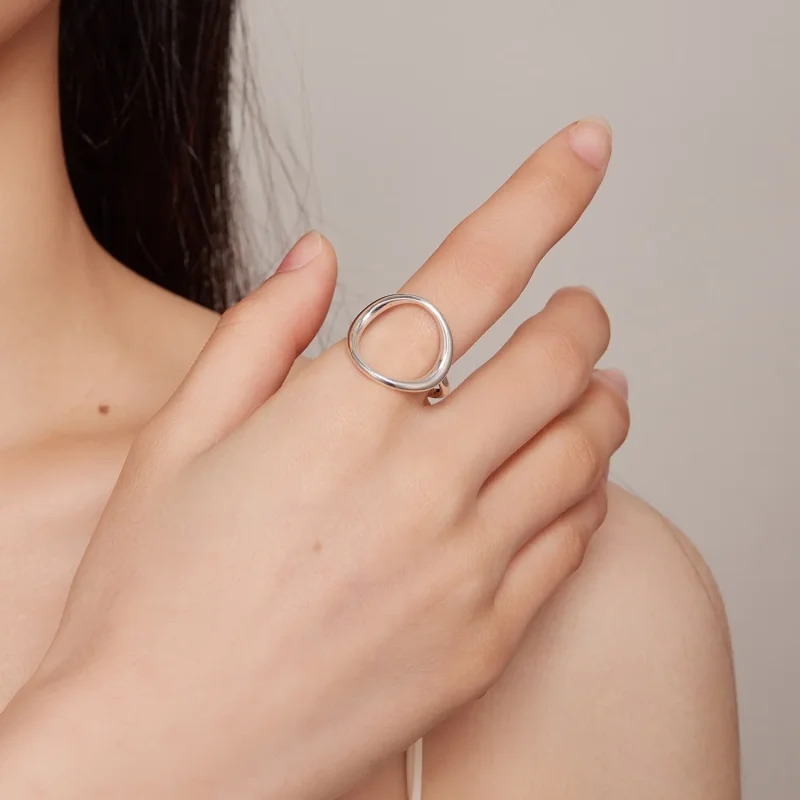 (slika za) Pandora Style Simple Samsara odprt prstan - SCR919 - Ogled 5