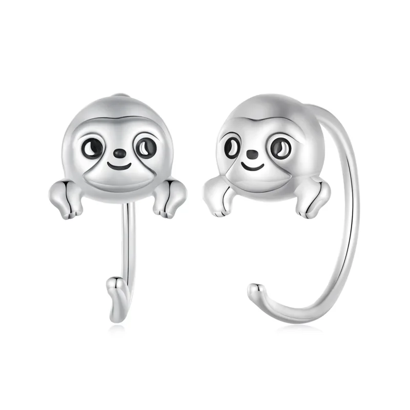 (slika za) Pandora Style Sloth Studs Uhani - SCE1651 - Slika izdelka