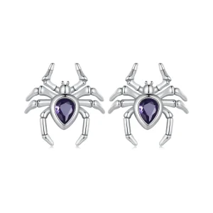 (slika za) Pandora Style Spider Studs Uhani - BSE891