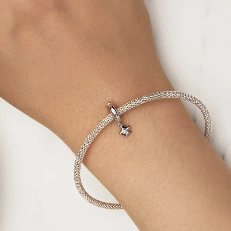 (slika za) Pandora Style Star Univerzalni distančnik za zaponko - BSC889 - Ogled 5