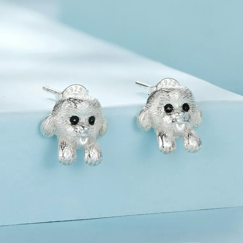 (slika za) Pandora Style Teddy Studs Uhani - SCE1631 - Ogled 2