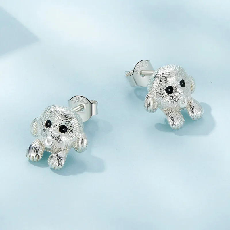 (slika za) Pandora Style Teddy Studs Uhani - SCE1631 - Ogled 3