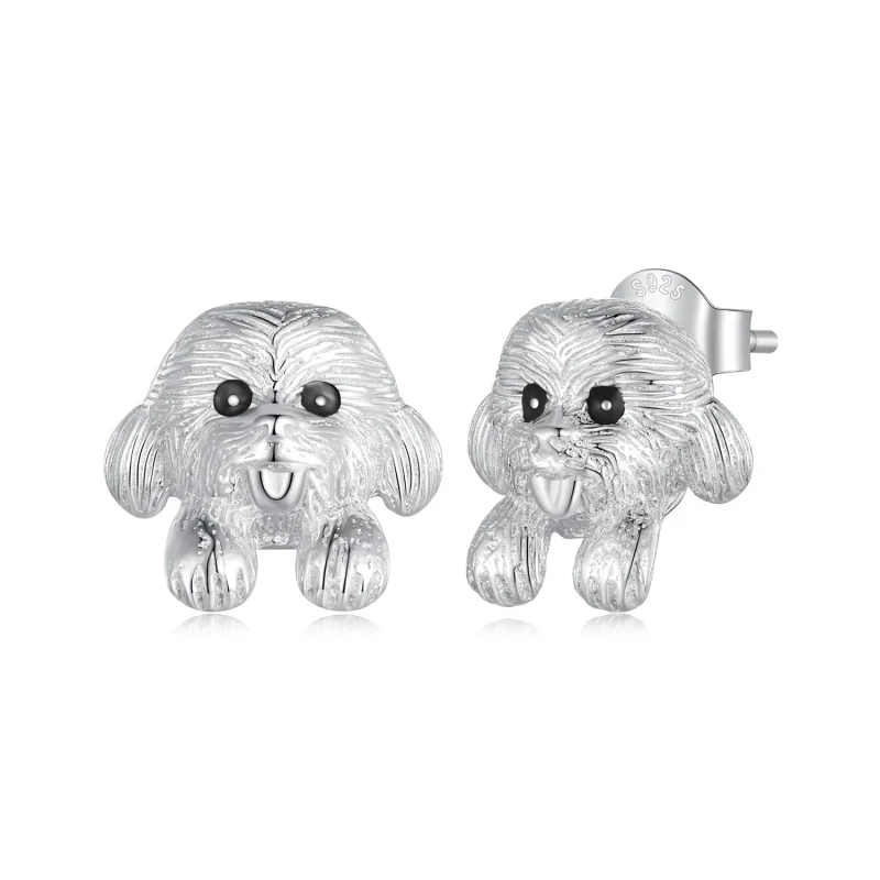 (slika za) Pandora Style Teddy Studs Uhani - SCE1631 - Slika izdelka