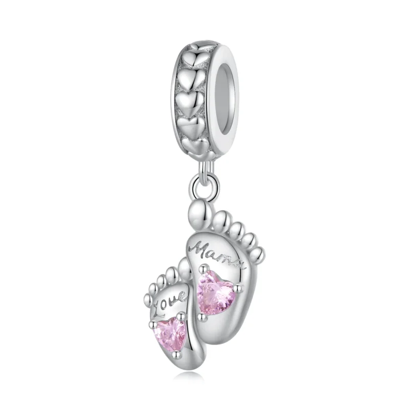 (slika za) Pandora Style The Footprints of Love Visljajoče - BSC825 - Ogled 6