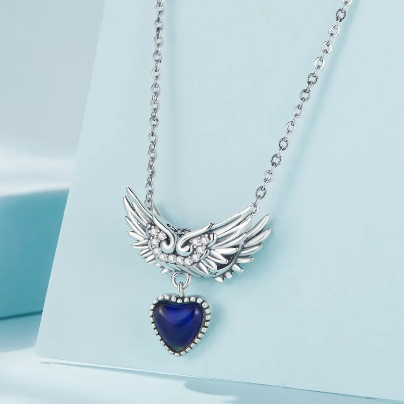 (slika za) Pandora Style Wings Guardian Emotional Stone Charm - SCC2581 - Ogled 3