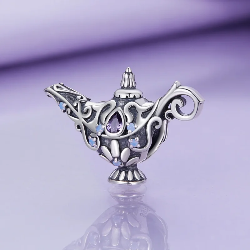 (slika za) Pandora Style Wishing Magic Lamp Charm - BSC893 - Ogled 2