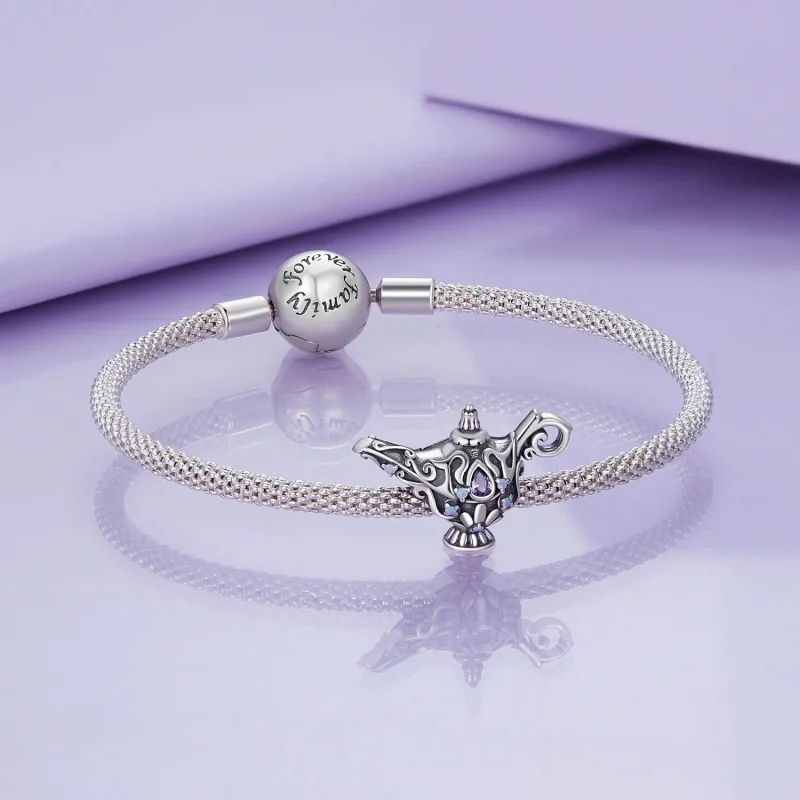 (slika za) Pandora Style Wishing Magic Lamp Charm - BSC893 - Ogled 5