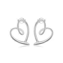 Pandora Style Wrapped In Love Studs Uhani - BSE871
